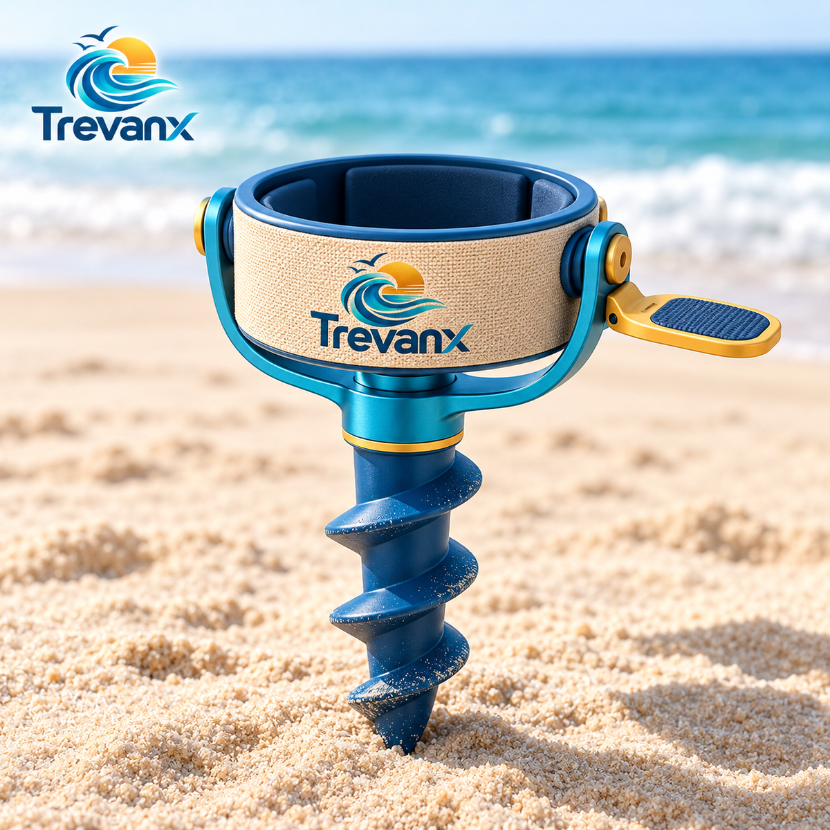 Trevanx™ SpiralHold Beach Drink Stake