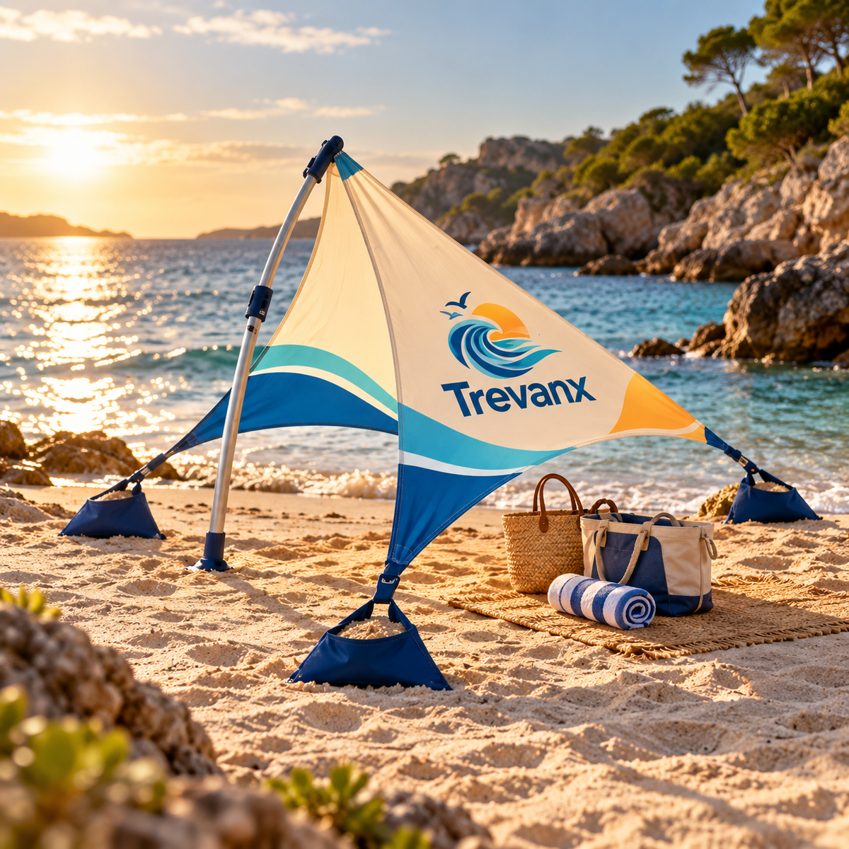 Trevanx™ ArcShade Single-Pole Sun Sail