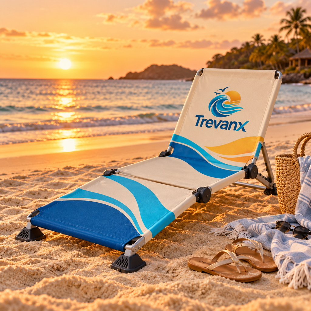 Trevanx™ TriFold Low Beach Lounger