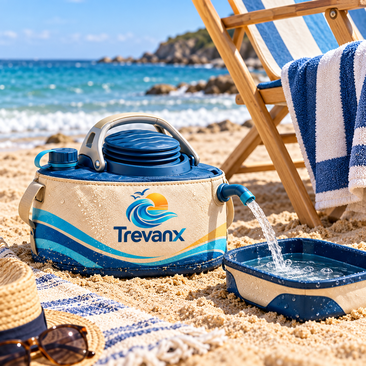 Trevanx™ FootPump Rinse Can