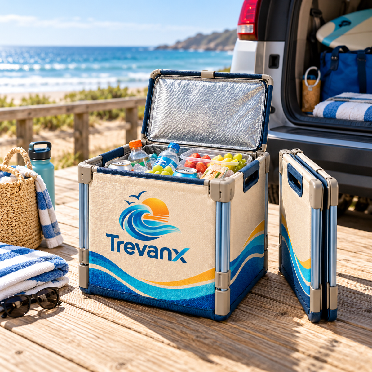 Trevanx™ FoldPanel Beach Cooler
