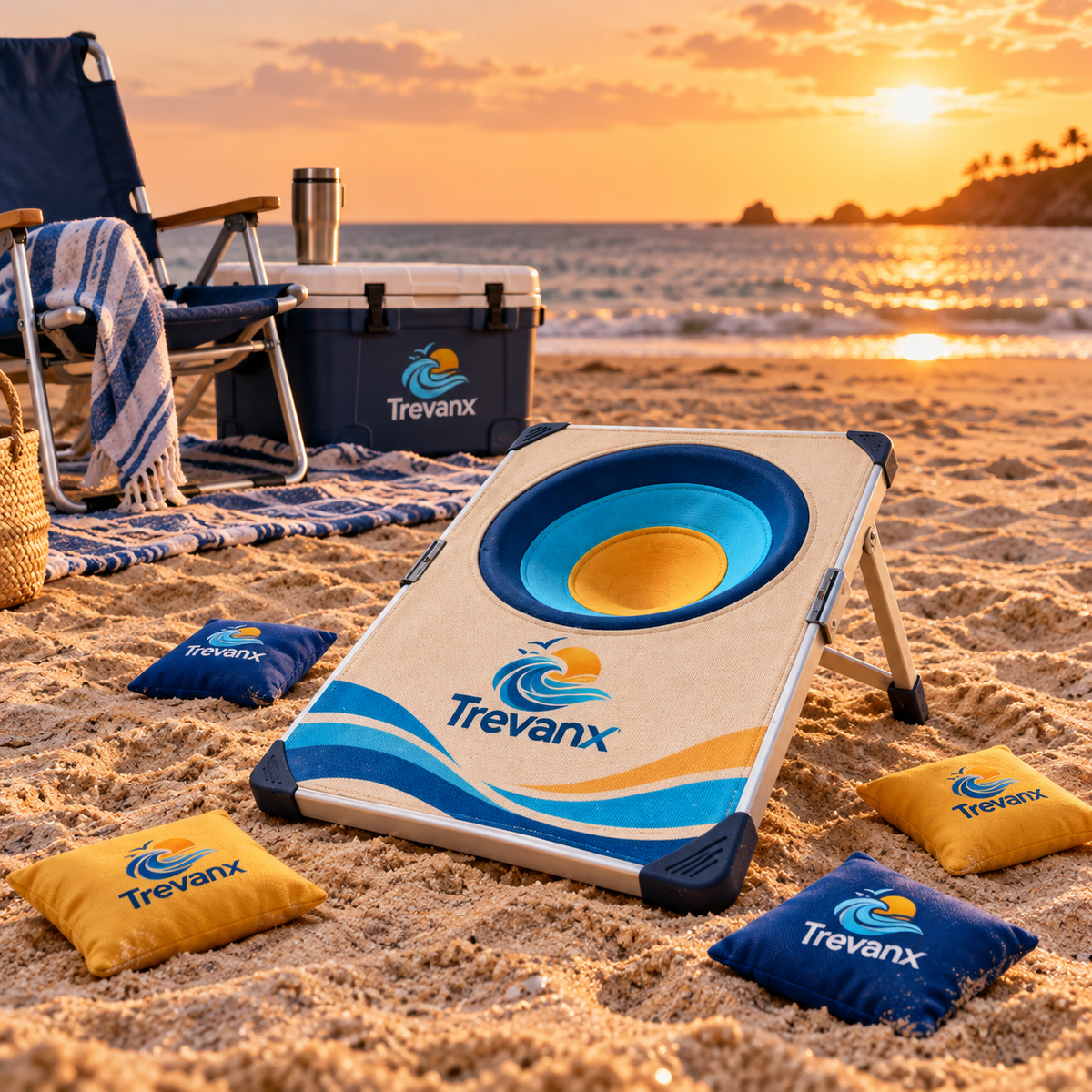 Trevanx™ FlipPlay Reversible Sand Toss Board